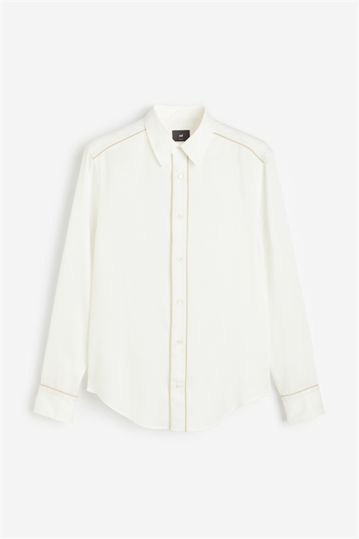 Рубашка Slim Fit из лиоцелла 1218151001