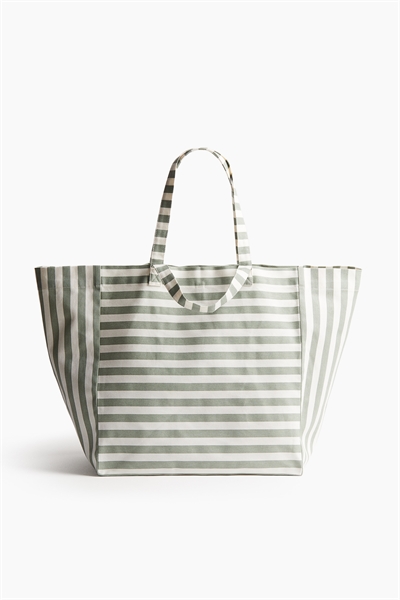 Пляжная сумка из хлопкового холста 1152378025