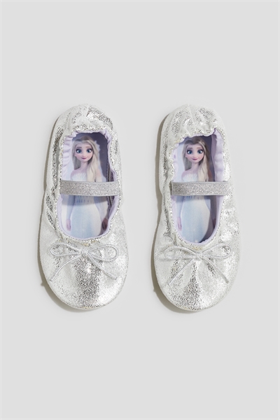 Мерцающие балетки 1237255001