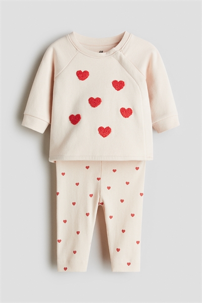 Комплект из 2 частей из хлопка 1167835024