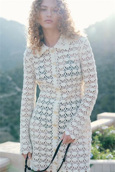 Платье из вязаного трикотажа 1274541001