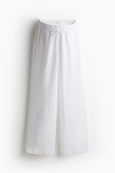 Брюки из льняной смеси MAMA Before & After 1209694003