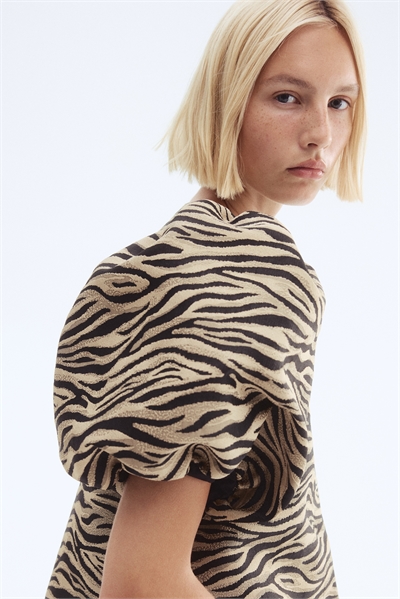 Блузка с воздушными рукавами 1243075043