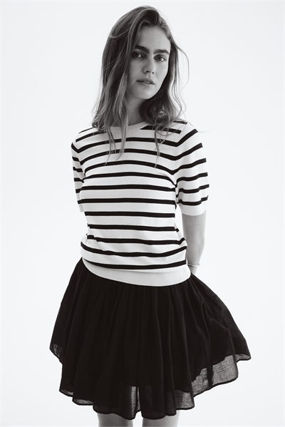 Рубашка из тонкого трикотажа 1260797015