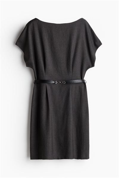 Платье с поясом 1238545002