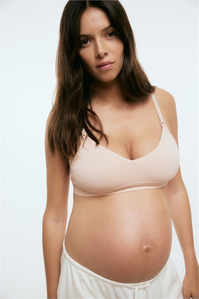 Бесшовные бюстгальтеры для кормящих с мягкими подушечками MAMA 2 шт. 1213857008