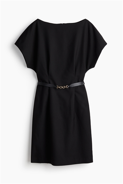 Платье с поясом 1238545001