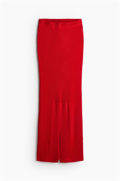 Юбка-карандаш из трикотажа в рубчик 1248692003