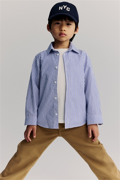 Хлопковая рубашка 1289801002