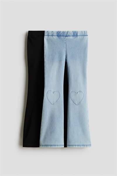 Расклешенные джеггинсы 2 шт. 1068868014