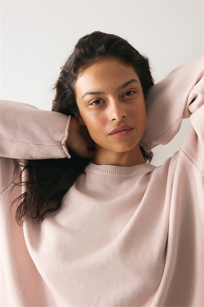 Джемпер с ребристой отделкой 1226693011