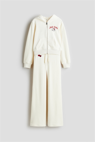 Спортивный костюм велюровый с узором, комплект 1300414004