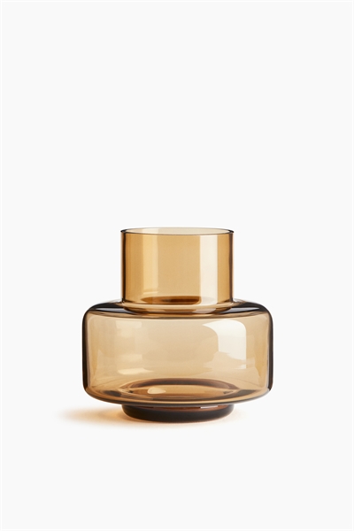 Маленькая многоярусная стеклянная ваза 1301039004