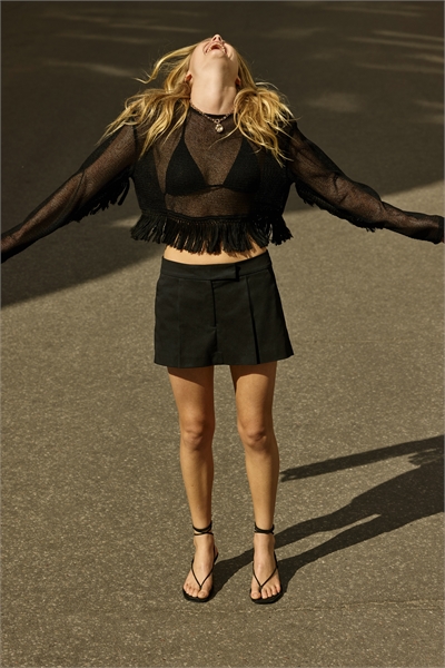 Юбка-шорты мини 1294274002