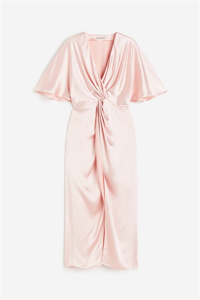 Платье из драпированного атласа 1152972002