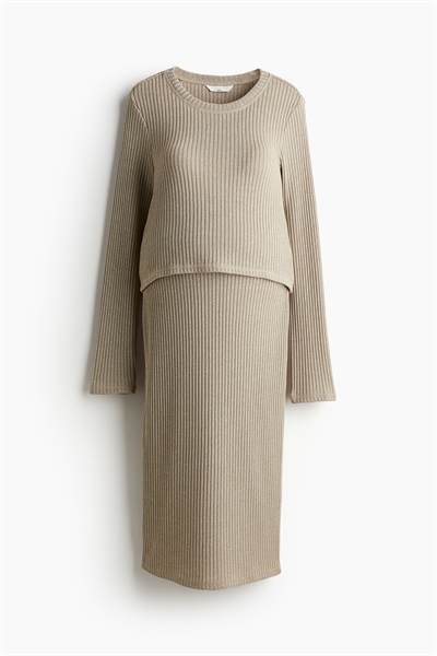 Комплект MAMA из 2 частей из рифленого трикотажа 1210010002