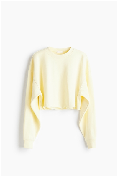 Махровый кроп Crewneck 1292484001