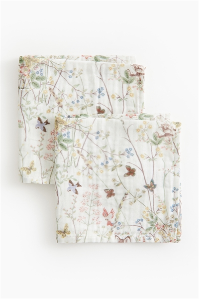 Маленькие муслиновые салфетки 2 шт. артикул 1256786001