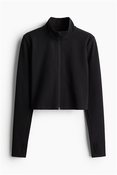 Обрезанная спортивная куртка на молнии из ткани DryMove™ 1235647001