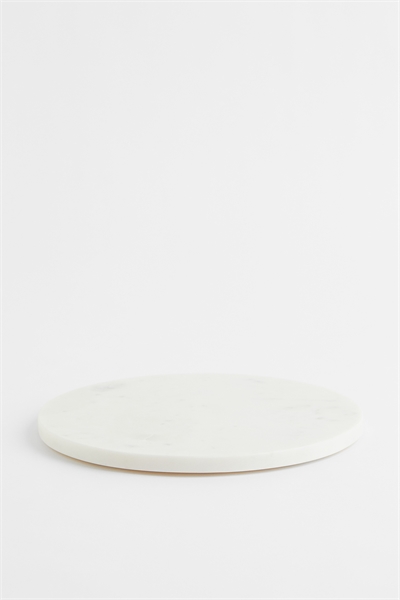 Круглый мраморный сервировочный поднос 0769653003