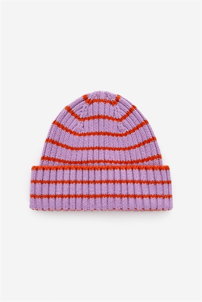 Детская вязаная пинетка в рубчик 0833692066