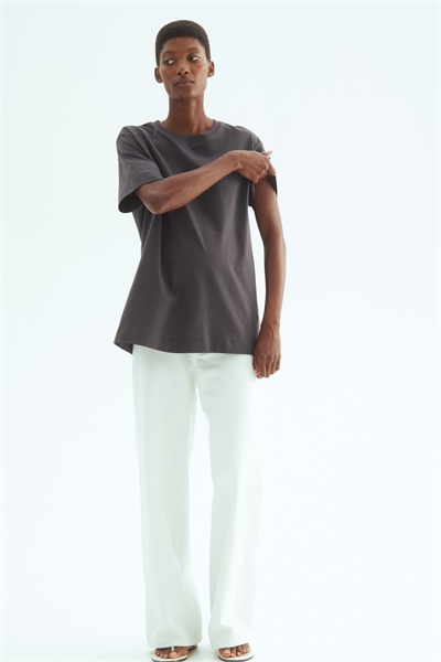 Футболка со свободным кроем MAMA 1255934006