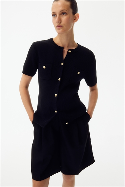 MAMA Кардиган с ребристой вязкой 1288632002