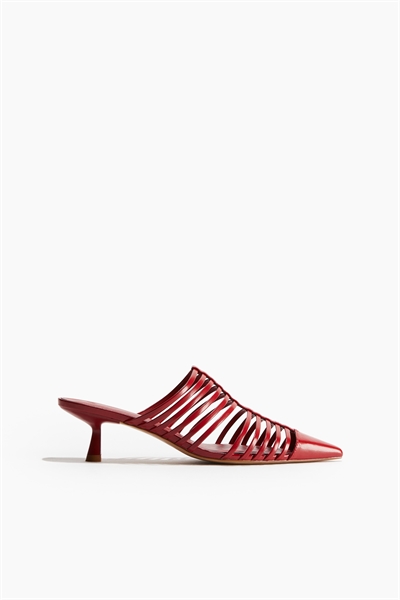 Заостренные мюли 1236509001