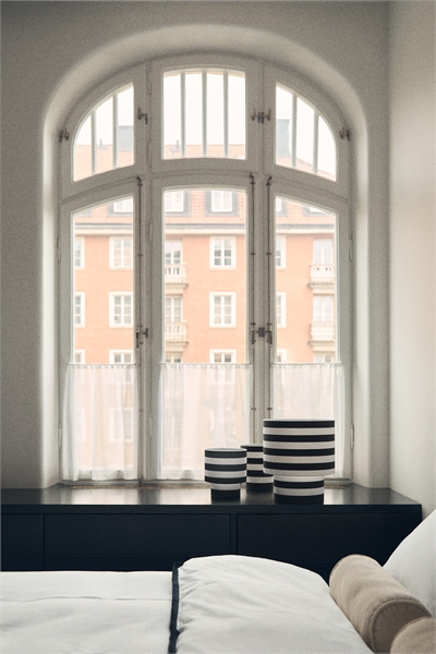 Большая настольная лампа с тканевой обивкой 1248737003