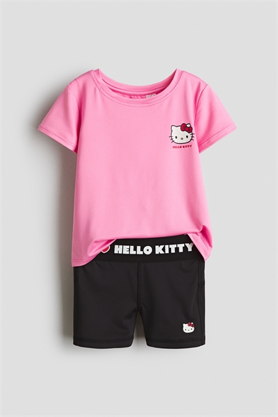 Спортивный комплект из 2 частей с принтом 1292865001