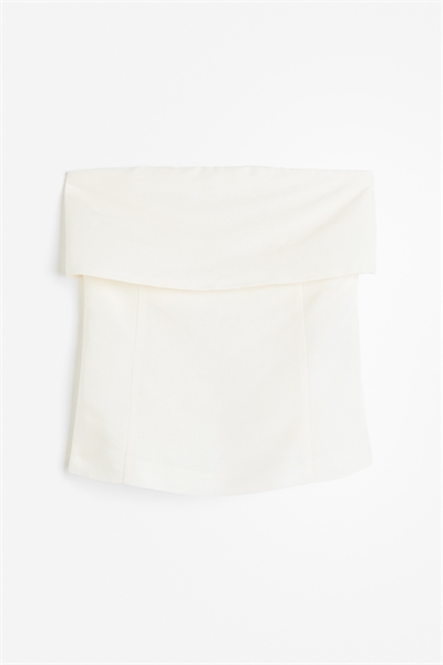 Топ-бандо из льняной смеси 1179849001