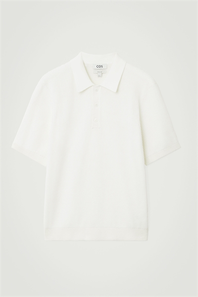 Рубашка-поло из фактурного трикотажа 1150843001