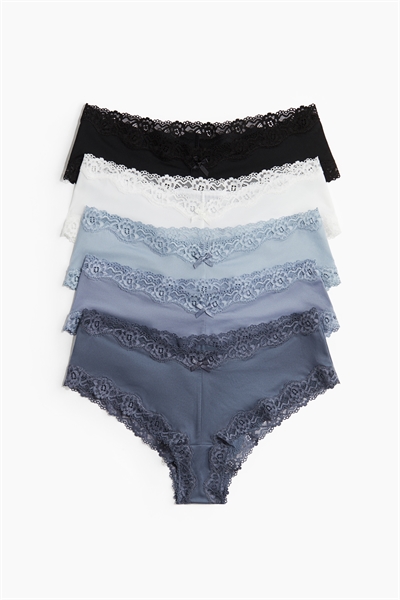 Трусы-хипстеры из микрофибры в упаковке из 5 штук 1261554009