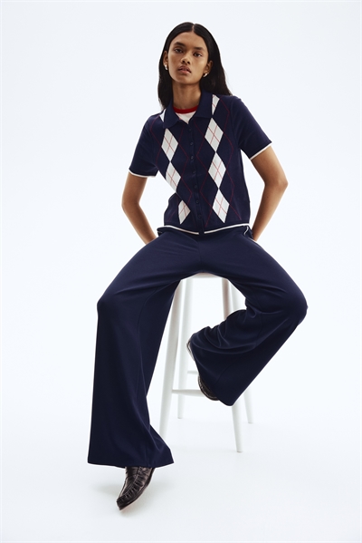 Кардиган с короткими рукавами 1289642002