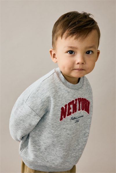 Толстовка с мотивом и матовой изнанкой 1296500001