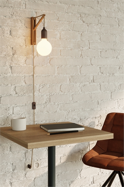 Настенный светильник Pinocchio с лампочкой 1204367002