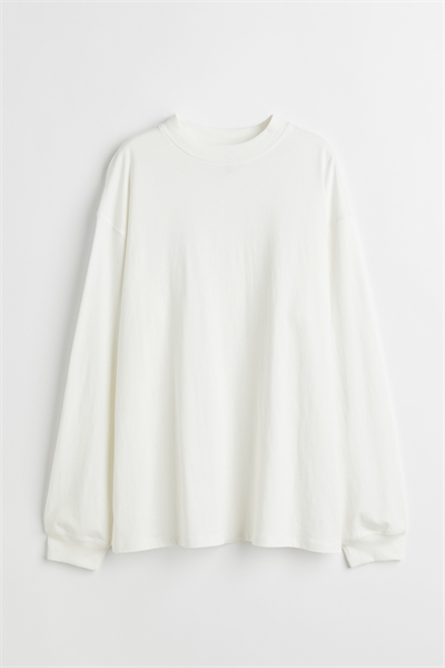 Топ из джерси с длинными рукавами 1113691002