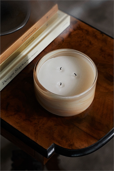 Большая ароматическая свеча в стеклянном держателе 1218998004