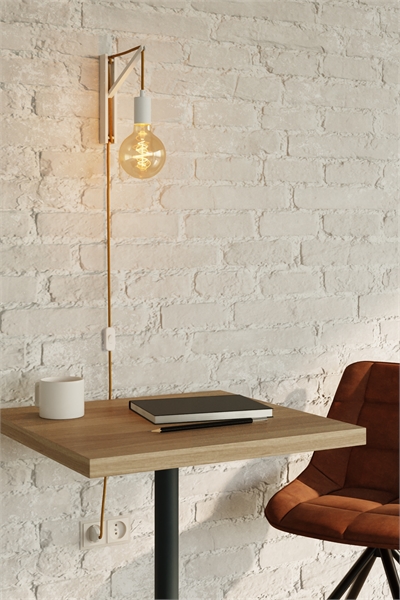 Настенный светильник Pinocchio с лампочкой 1204367003