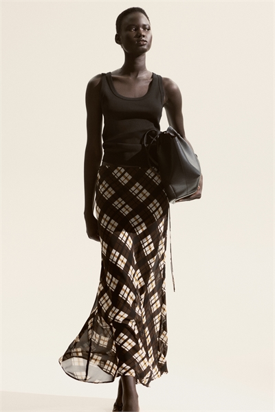 Шифоновая юбка макси 1290804002