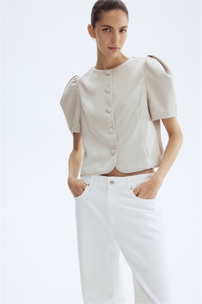 Блузка с пышными рукавами 1302511003