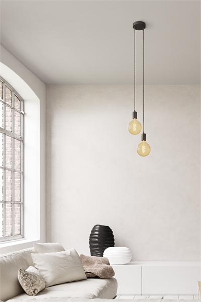 Подвесной светильник с 2 лампочками 1204384001