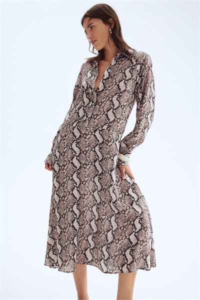 Длинное платье-рубашка 1295023002