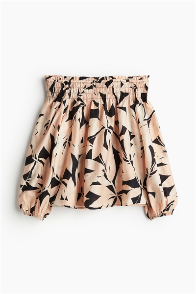 Блузка с открытыми плечами 1240442003