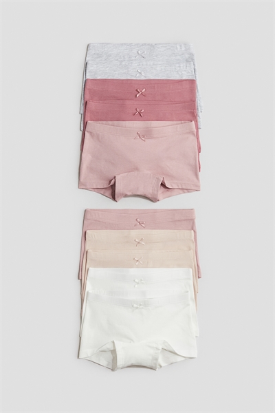 Трусы шортики из хлопка в наборе 10 штук 0690054045