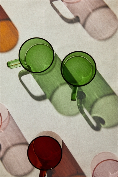 Набор из двух стеклянных кружек 1187602003