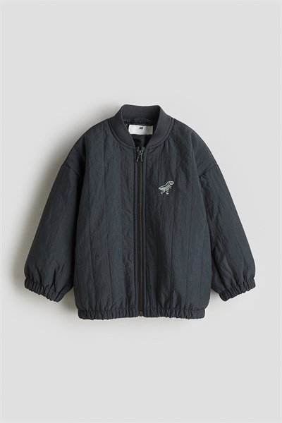 Стеганая куртка-бомбер 1284791002