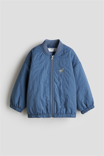 Стеганая куртка-бомбер 1284791003