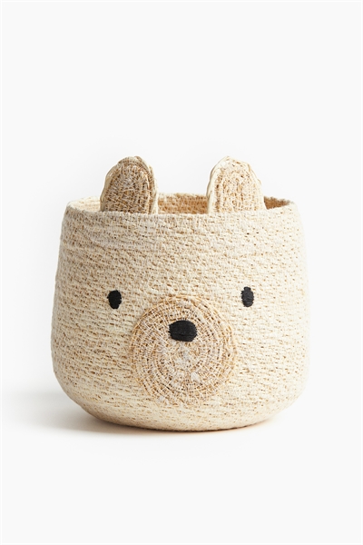 Джутовая корзина для хранения в форме медведя 1285243002