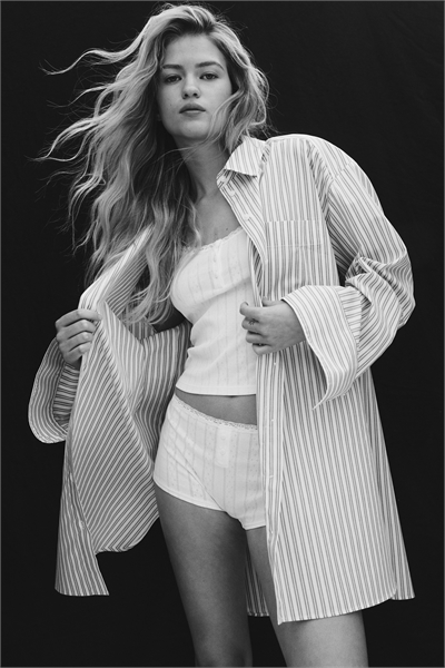 Хлопковая ночная сорочка 1291943002